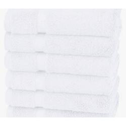 Embroidered Monogram Guest Hand Towel. Beautiful Monogram Letter with Embellishment. Choice of Color Combination