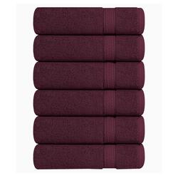 Embroidered Monogram Guest Hand Towel. Beautiful Monogram Letter with Embellishment. Choice of Color Combination