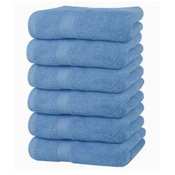 Embroidered Monogram Guest Hand Towel. Beautiful Monogram Letter with Embellishment. Choice of Color Combination