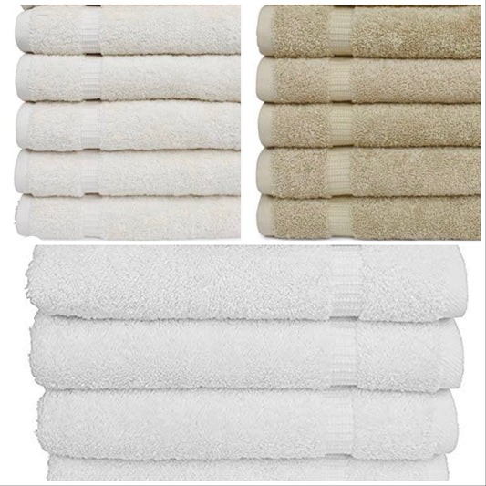 Embroidered Winter Christmas Guest Bath Towels. 100% Plush Cotton Hand or Fingertip Towel