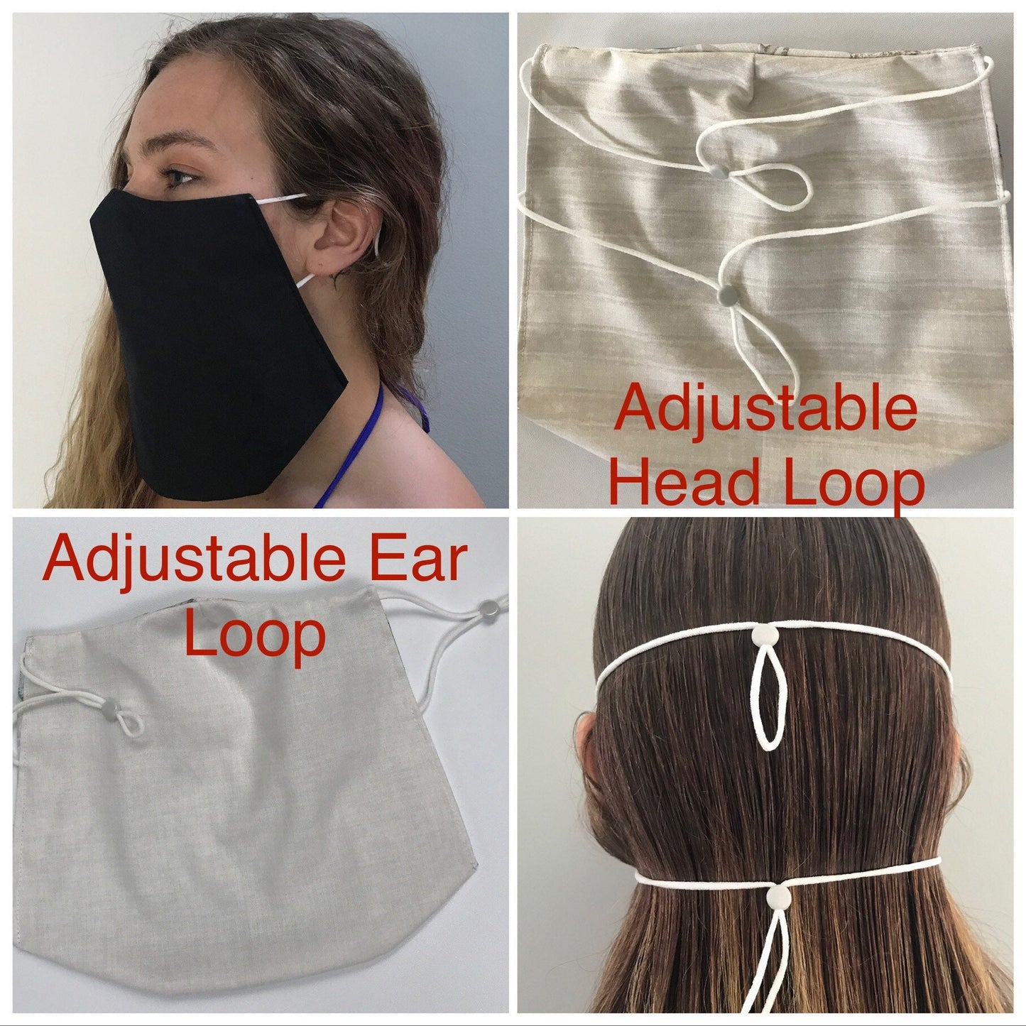 Veil open bottom face mask, Three layer protection, cool, comfortable and breathable. 8 Fabric Options. 100% Cotton. Washable. Made in USA