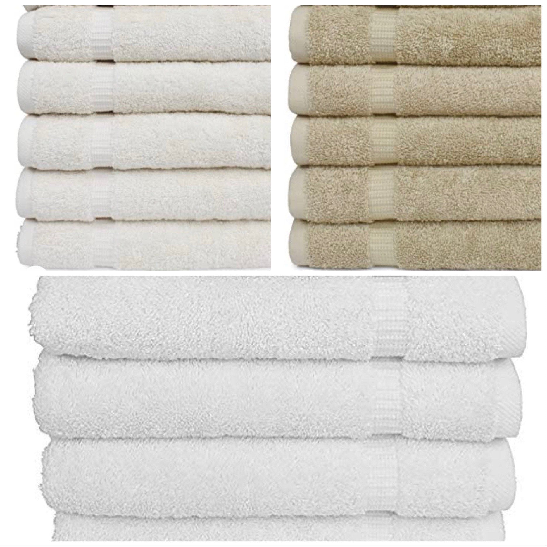 Letter hand online towels