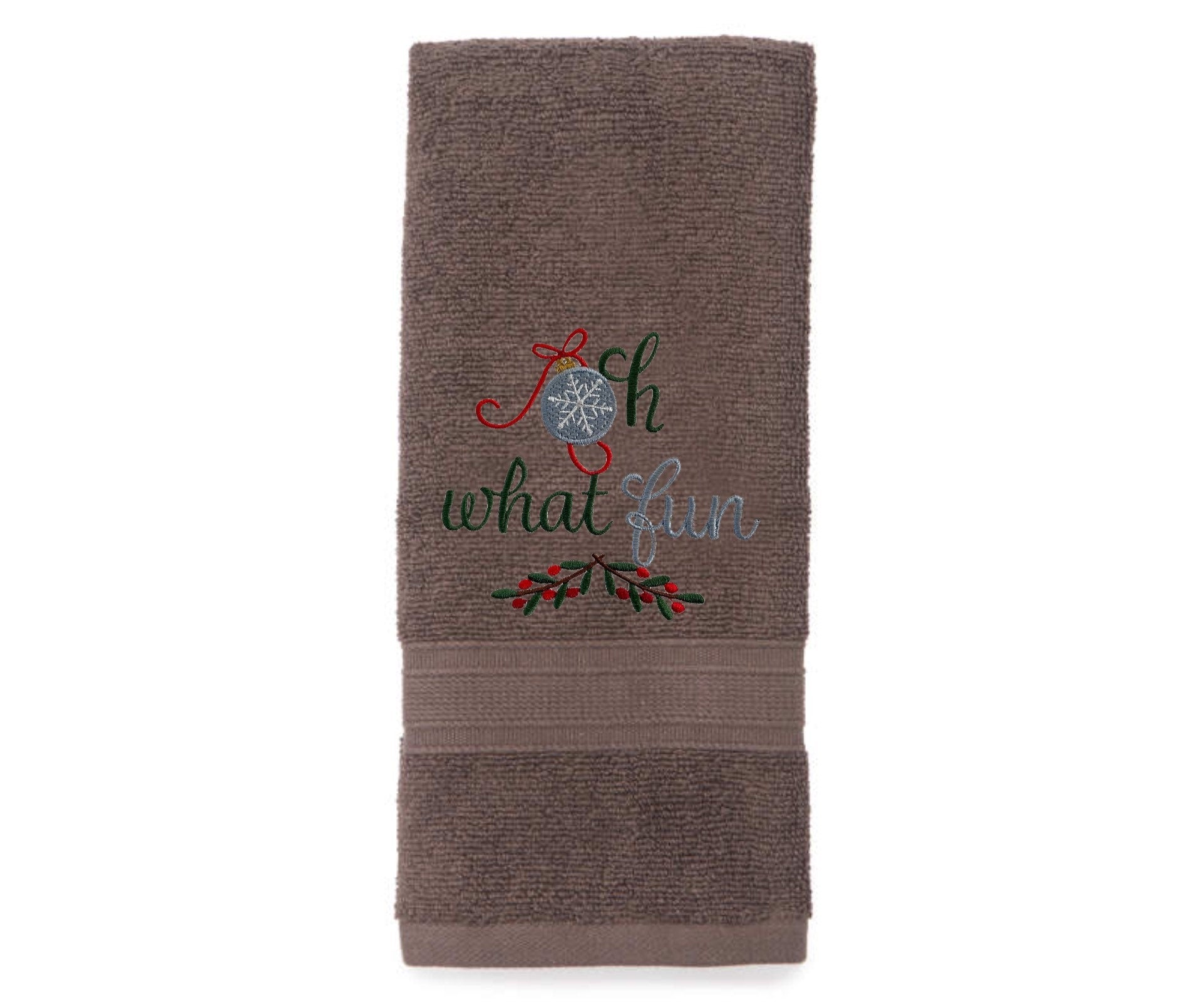 Fun hand best sale towels for bathroom