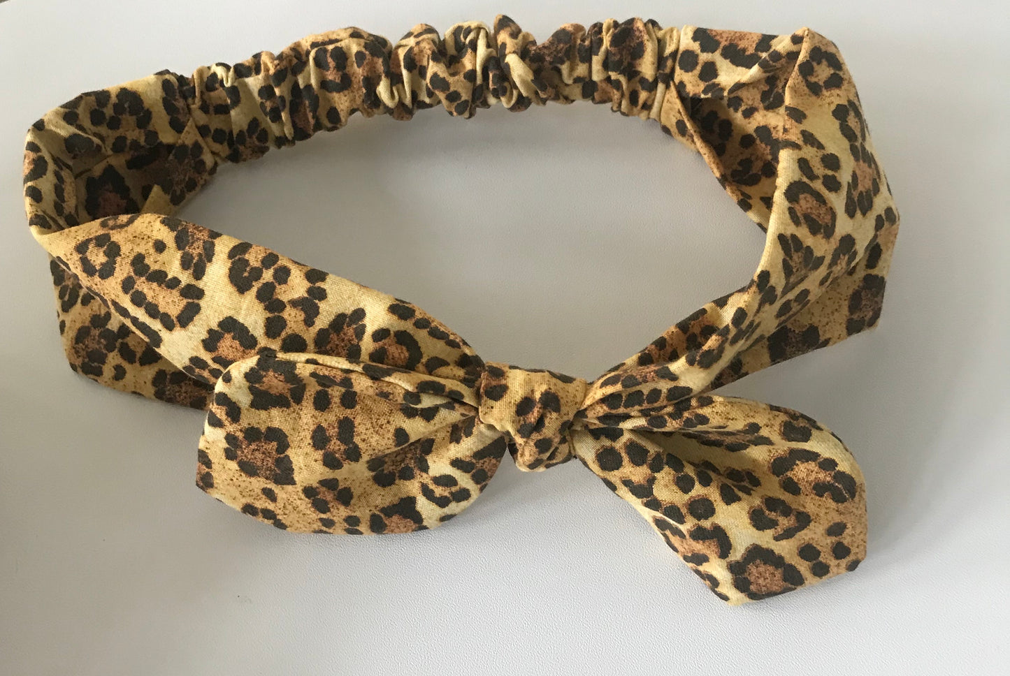 Cheetah Print Headband. Beautiful Retro Look.